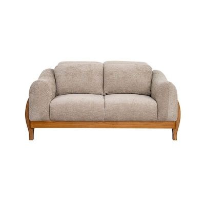 The NAYRA 2 Seater Sofa Luxurious Design with Premium Fabric Best For Living Room | For Hotel | Wooden Base