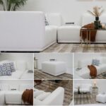 The ALDO 4 Seater Sofa Set Luxurious Design with Premium Fabric Best For Living Room | For Hotel | Wooden Base