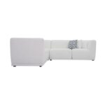 The ALDO 4 Seater Sofa Set Luxurious Design with Premium Fabric Best For Living Room | For Hotel | Wooden Base