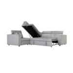 The BELL CORNER 4 Seater Sofa Set Luxurious Design with Premium Fabric Best For Living Room | For Hotel | Wooden Base