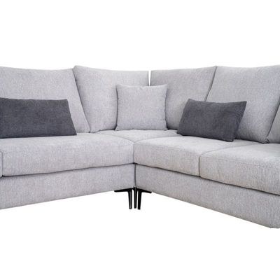 The FRANCINE 5 Seater Sofa Luxurious Design with Premium Fabric Best For Living Room | For Hotel | Metal Base - Image 5