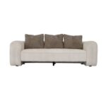 The REES 6 Seater Sofa Set Luxurious Design with Premium Fabric Best For Living Room | For Hotel | Wooden Leg