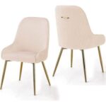 Echelon Modern Cafe Dining Chair Wih Metal Legs
