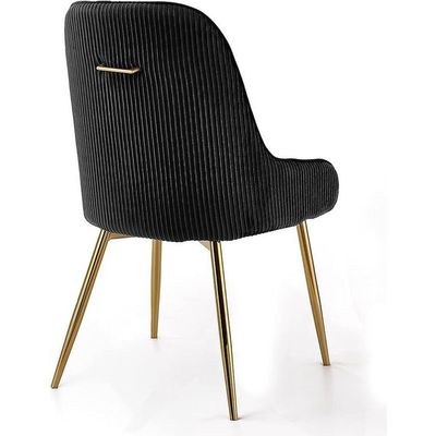 Echelon Modern Cafe Dining Chair Wih Metal Legs - Image 3