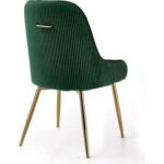 Echelon Modern Cafe Dining Chair Wih Metal Legs