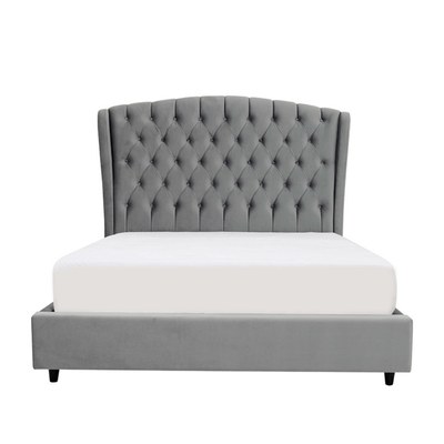 Aida Button Tufted Bed Single Size 200x90