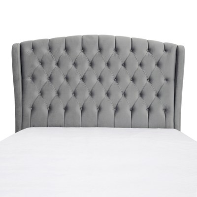 Aida Button Tufted Bed King Size 200x180 - Image 4