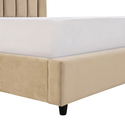 Crum Upholstered Bed King Size 200x180 - Image 5