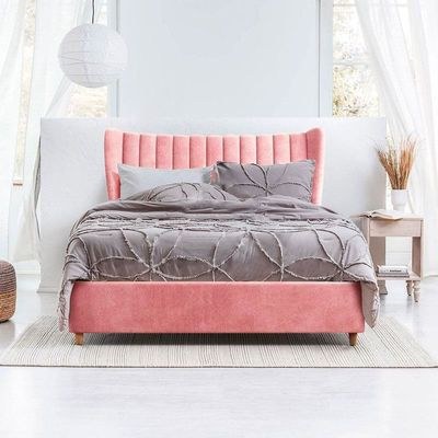 Ryno Velvet Bed King Size 190x180