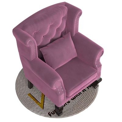Modern Majestic Wing Chair Elegant Seating - Image 3