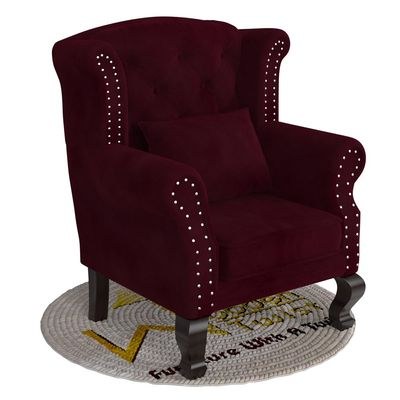 Modern Majestic Wing Chair Elegant Seating - Image 3