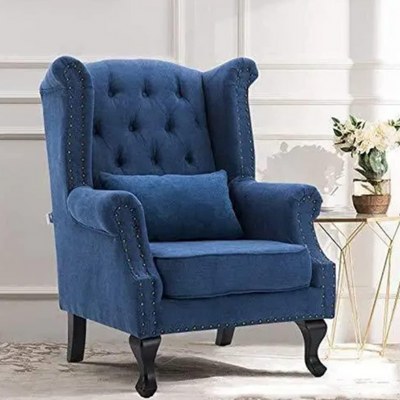 Modern Majestic Wing Chair Elegant Seating