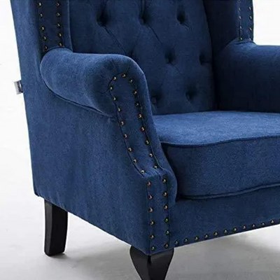 Modern Majestic Wing Chair Elegant Seating - Image 4