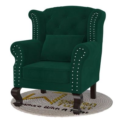 Modern Majestic Wing Chair Elegant Seating - Image 5
