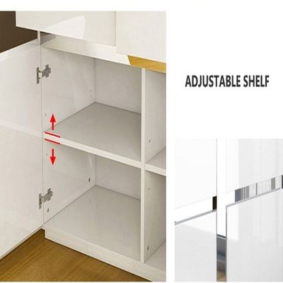 Modern Sideboard Buffet Cabinet Home Coffee Bar-150cm - Image 3