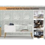 Mahmayi Modern Coffee Table with Side Compartment and Storage Shelf - White Levanto Marble