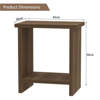 Mahmayi Modern Night Stand Table, Side Table with Sturdy Legs for Elegance and Functionality Ideal for Home, Living Room, Office - Zabrano - Image 3