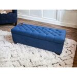 Zelja Solid Wood Flip Top Storage Bench Couch