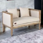 Frenzy Armrest Loveseat Comfortable Cushion 2 Seater Bench