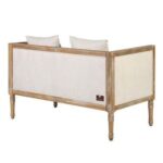 Frenzy Armrest Loveseat Comfortable Cushion 2 Seater Bench