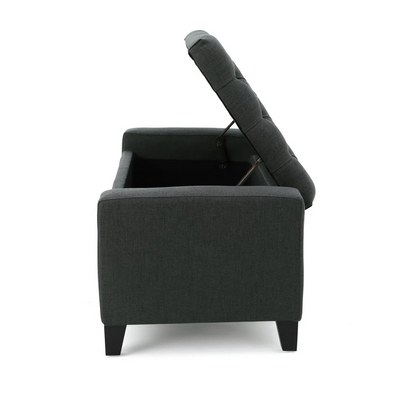 Raffinée Premium Wood Flip Top Storage Bench - Image 5