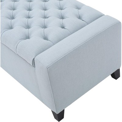 Raffinée Premium Wood Flip Top Storage Bench - Image 5