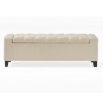 Raffinée Premium Wood Flip Top Storage Bench