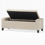 Raffinée Premium Wood Flip Top Storage Bench
