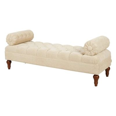 Lewis Bolstered Lounge Entryway Bench Three Seater Sofa diwan Couch Lounger Lounge diwan Settee for Living Room Sofa Set - Image 2