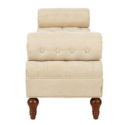 Lewis Bolstered Lounge Entryway Bench Three Seater Sofa diwan Couch Lounger Lounge diwan Settee for Living Room Sofa Set - Image 3