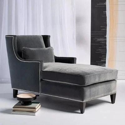 Majestic Wing Back Solid Wood Chaise Lounge