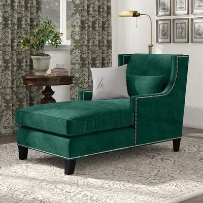 Majestic Wing Back Solid Wood Chaise Lounge