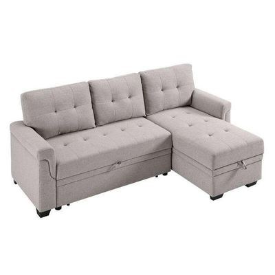 Altin Premium Reversible Sleeper Sofa & Chaise - Image 5