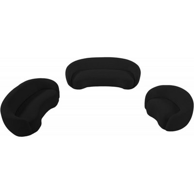 Snug Rounded Back Rich Black Modern Boucle Sofa - Image 2