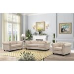 Chesterfield Destro Premium Living Room Sofa Set