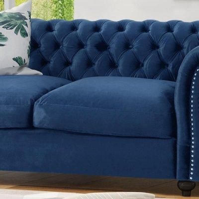 Regal Premium Flared Arm Loveseat - Image 4