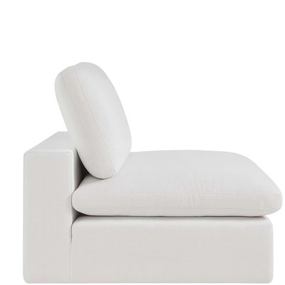 Modernize Relleno L-Shape 4 Piece Sectional Sofa Set Off White - Image 3