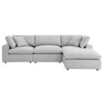 Modernize Relleno L-Shape 4 Piece Sectional Sofa Set