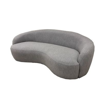Wave Boucle Fabric Modern 3 Seater Sectional Sofa - Image 4