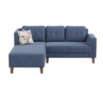 Azul 5 seater Left-Side L Shape Fabric Sofa Set
