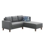 Azul 5 seater Left-Side L Shape Fabric Sofa Set