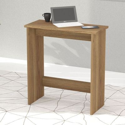 Mahmayi Modern Study Desk with Foot Rest Support, Modern Executive Desks Ideal for Office, Home, Schools, Laptop, Computer Workstation Table - Zabrano