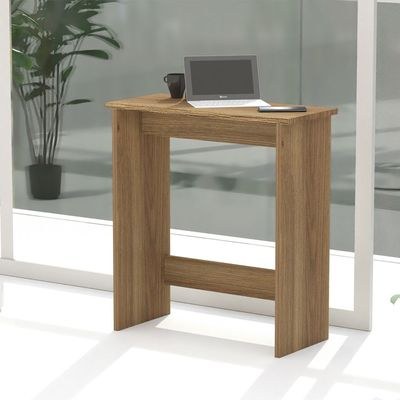 Mahmayi Modern Study Desk with Foot Rest Support, Modern Executive Desks Ideal for Office, Home, Schools, Laptop, Computer Workstation Table - Zabrano - Image 5