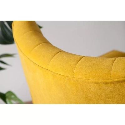 LÍNEA Wide Tufted Velvet Wingback Chair for Living Room - Image 5