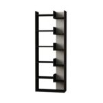 Mourah Oppa Bookcase - Dark Grey/White - 2 Years Warranty