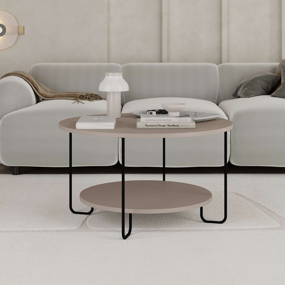 Mourah Corro Coffee Table - Light Mocha - 2 Years Warranty - Image 2