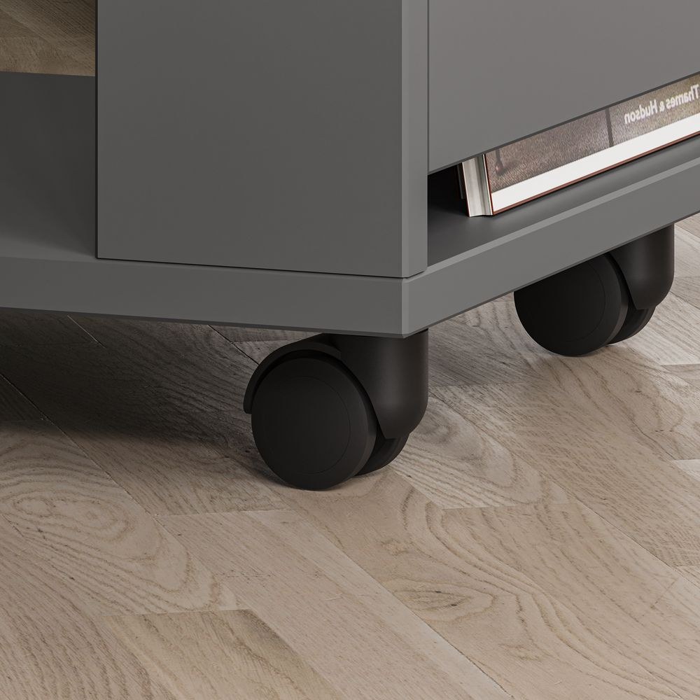 Mourah Edi End Table - Dark Grey - 2 Years Warranty - Image 4