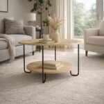 Mourah Corro Coffee Table - Oak - 2 Years Warranty