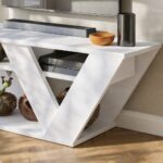 Mourah Pipralla Tv Stand Up To 43 Inches With Storage - White - 2 Years Warranty