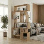 Mourah Karmato Bookcase - Oak - 2 Years Warranty